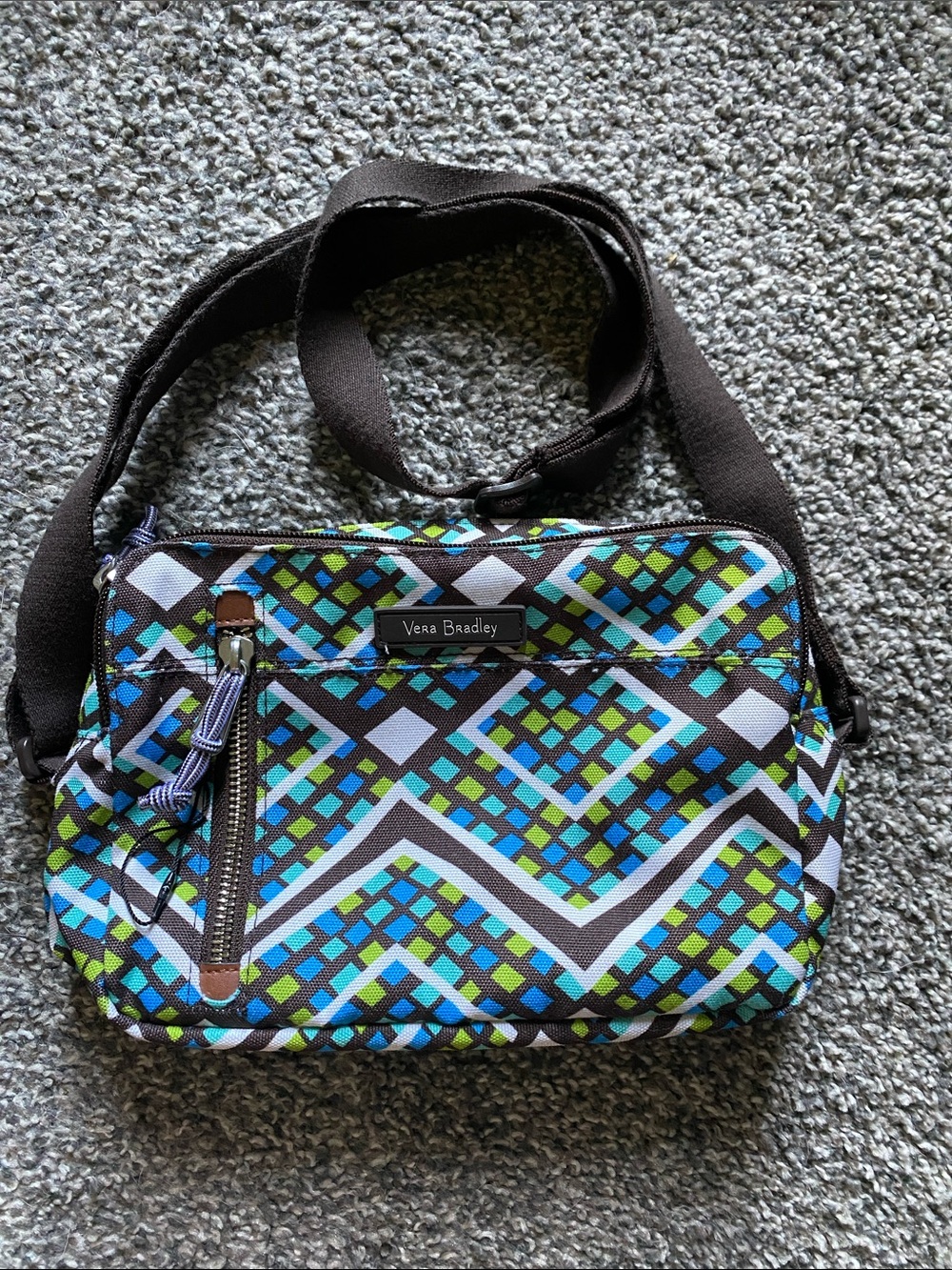 Vera Bradley Rainforest Print Crossbody Purse
